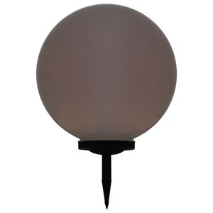 vidaXL LED-aurinkokennovalaisin v&auml;ri&auml; vaihtava py&ouml;re&auml; 50 cm RGB