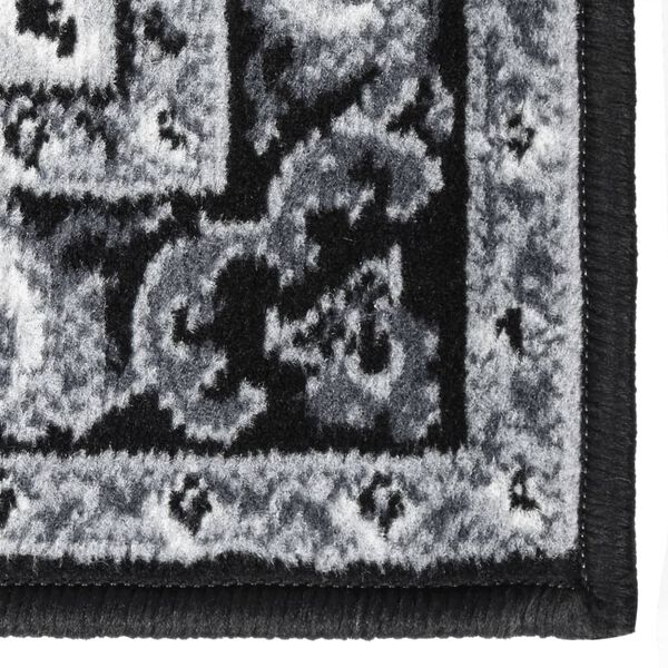 vidaXL K&auml;yt&auml;v&auml;matto BCF musta 100x500 cm