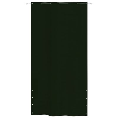 vidaXL Parvekkeen suoja tummanvihreä 140x240 cm Oxford kangas