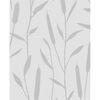 Noordwand-tapetti Topchic Reed Plumes, metallinharmaa