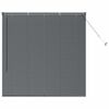 vidaXL Venetsialaiset Verhot Tummanharmaa 130 x 130 cm Alumiini