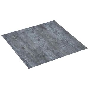 vidaXL Lattialankut Harmaa marmori 5,11 m&sup2; 55 kpl Polyvinyylikloridi