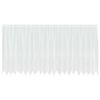 vidaXL Verkkoverho verhoilla Valkoinen 180 x 500 cm Polyesteri