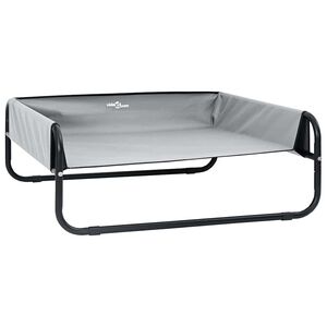 vidaXL Koiran Peti Vaaleanharmaa 57 x 57 x 24 cm Ter&auml;s