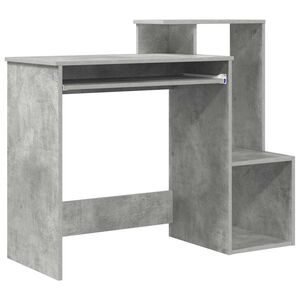 vidaXL P&ouml;yt&auml; Betoni Harmaa 106 x 41 x 88.5 cm Tekninen puu