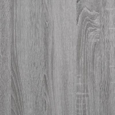 vidaXL Riippuva kaappi harmaa Sonoma 29,5x31x60 cm tekninen puu