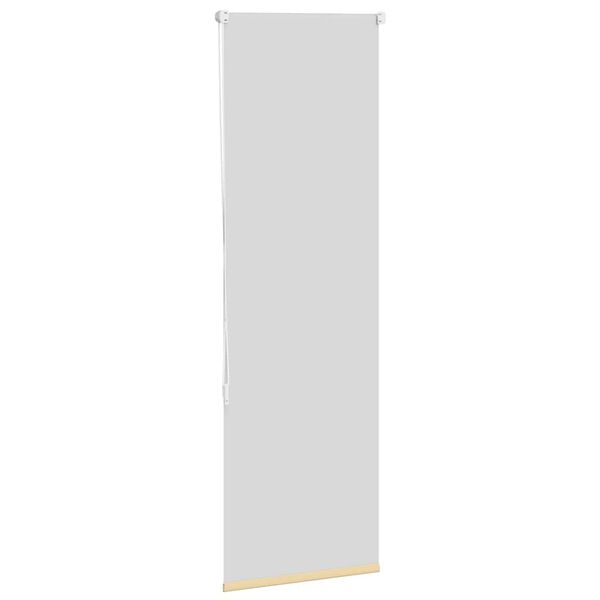 vidaXL Rullaverho Blackout Beige 45x150 cm Kankaan leveys 40,7 cm