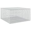vidaXL Gabion 3,5 mm langasta ja 5x2,5 cm verkosta 100x100x50 cm