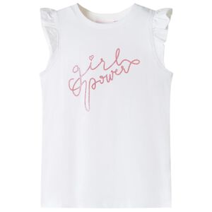 Lasten T-paita r&ouml;yhel&ouml;hihoilla ecru 140