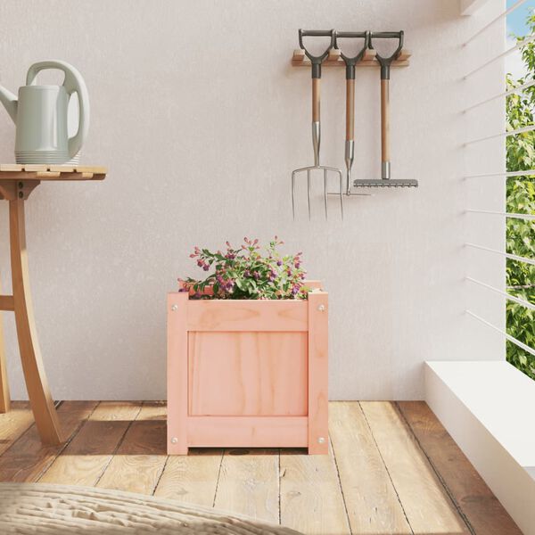 vidaXL Puutarhan kukkalaatikko 31x31x31 cm täysi douglas kuusi