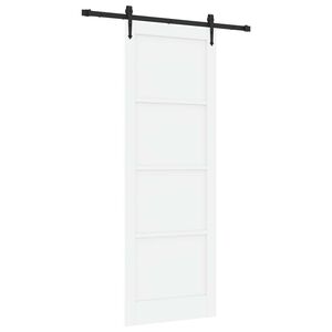 vidaXL Liukuovi ORKDAL 83 x 232 cm T&auml;ysi m&auml;nty valkoinen