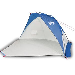 vidaXL Rantateltta taivaansininen 268x223x125 cm 185T polyesteri