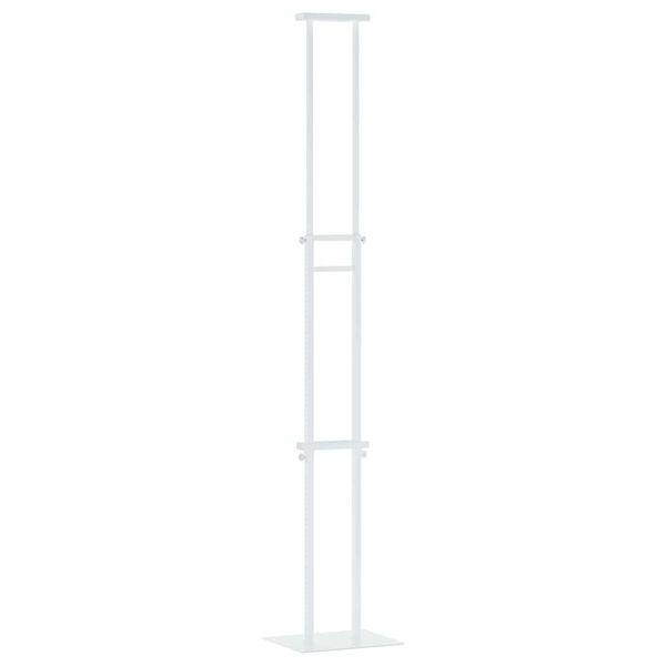 vidaXL Messun&auml;yt&ouml;t Valkoinen 30 x 23,5 x 210 cm Ter&auml;s