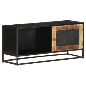 vidaXL TV-taso 90x30x40 cm karkea mangopuu