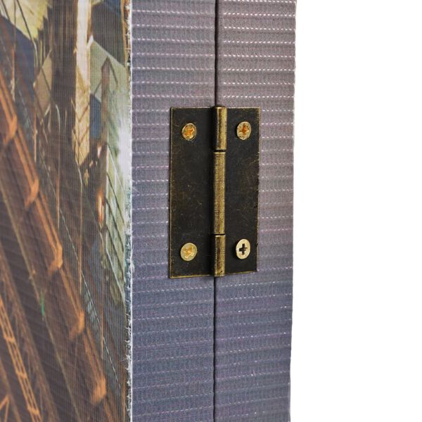 vidaXL Taitettava huoneenjakaja 120x170 cm Sydney Harbour Bridge