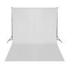 vidaXL Valokuvastudiosarja softbox-valot, taustakangas ja heijastin