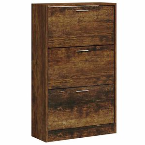vidaXL Kenk&auml;kaappi savutammi 63x24x103 cm tekninen puu