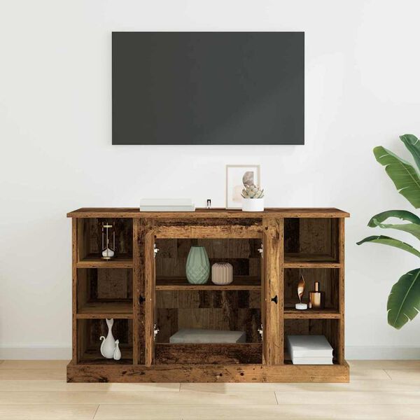 vidaXL Sivup&ouml;yt&auml; Vanha Puu 100 x 35,5 x 60 cm Tekninen puu