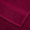 vidaXL Premium Pyyhkeet 12-osaa SOLUND viininpunainen 600 gsm