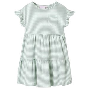 Lasten mekko r&ouml;yhel&ouml;ill&auml; minttu 128