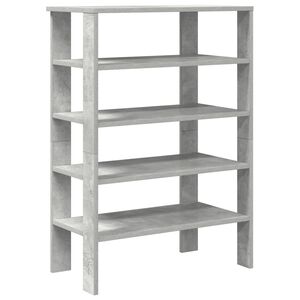 vidaXL Kenk&auml;teline betoninharmaa 61x32x87,5 cm tekninen puu