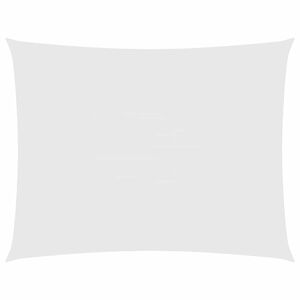vidaXL Aurinkopurje Oxford-kangas suorakaide 2,5x3,5 m valkoinen