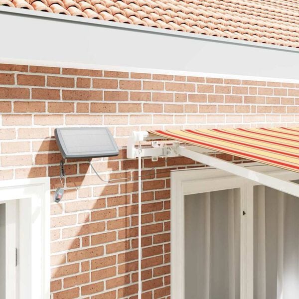 vidaXL Vetoutuva markiisi mukana 350 x 250 cm kangas