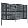 vidaXL Puutarhanportti antrasiitti 300x150 cm ter&auml;s