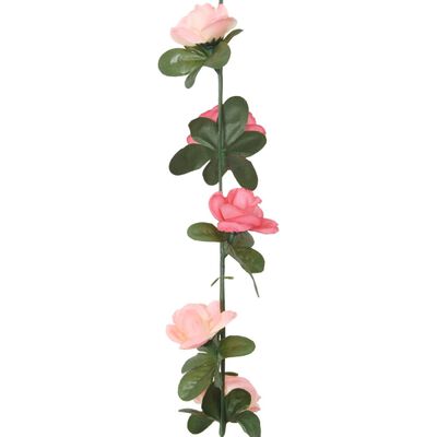 vidaXL Tekokukkaseppeleet 6 kpl ruusu 240 cm