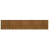 vidaXL Matto suorakaide ruskea 80x400 cm bambu