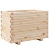 vidaXL Puutarhakukkalaatikko 70x40x49,5 cm t&auml;ysi m&auml;nty
