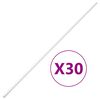 vidaXL Johtokanava 25x25 mm 30 m PVC