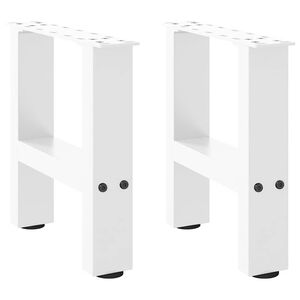 vidaXL Sohvap&ouml;yd&auml;n jalat valkoiset 2 kpl 30x(30-31) cm ter&auml;s