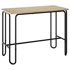 vidaXL Ruokap&ouml;yt&auml; 100 x 50 x 75 cm Tekninen puu Sonoma-tammi