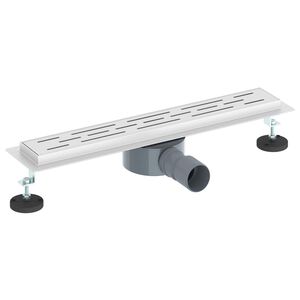 vidaXL Suihkukaivo lasikannella ja 360&deg; syphonilla Hopea 50 cm