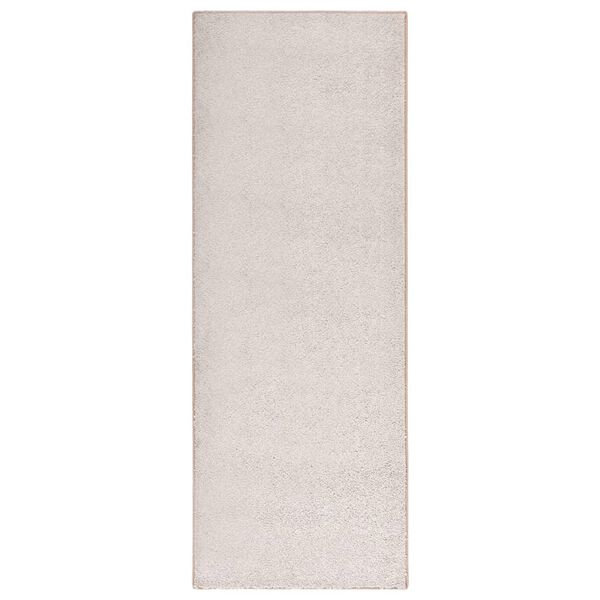 vidaXL Pehme&auml;nukkainen matto liukumaton 67x180 cm kameli