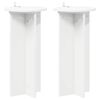 vidaXL Kasviteline 2 pcs valkoinen &Oslash;29,5 x 60 cm Tekninen puu