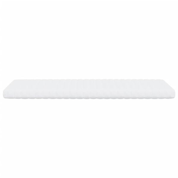 vidaXL Vaahtomuovipatja valk. 100x200 cm 7 vyöhykettä kovuus 20 ILD