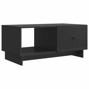 vidaXL Sohvap&ouml;yt&auml; Musta 90 x 50 x 40 cm Tekninen puu