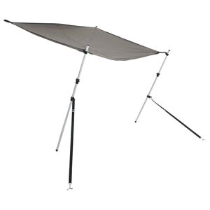 vidaXL T-kate Varjostimen jatke antrasiitti 170x208x(115-183) cm
