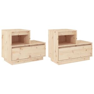 vidaXL Y&ouml;p&ouml;yd&auml;t 2 kpl 60x34x51 cm t&auml;ysi m&auml;nty