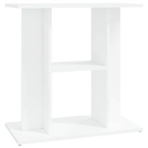 vidaXL Akvaarioteline valkoinen 60x30x60 cm tekninen puu