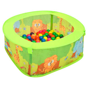 vidaXL Pallomeri 300 palolla lapsille 75x75x32 cm