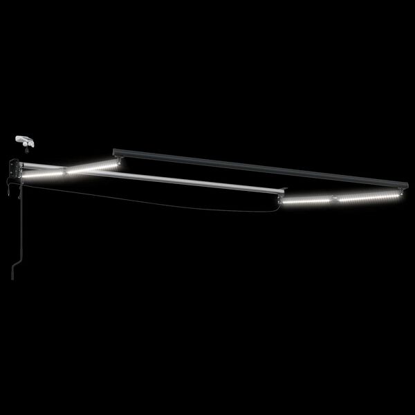 vidaXL S&auml;hk&ouml;k&auml;ytt&ouml;inen ulosvetokangasrunko Antrasiitti 3,5 x 2 m