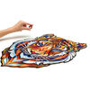 UNIDRAGON Puupalapeli 700 palaa Lovely Tiger Royal Size 45x56 cm