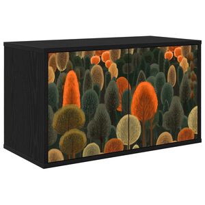 vidaXL Sein&auml;lle kiinnitett&auml;v&auml; TV-kaapisto ZAANDAM 69 x 33 x 40 cm