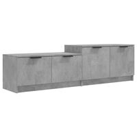 vidaXL TV-taso betoninharmaa 158,5x36x45 cm tekninen puu