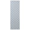 vidaXL Mattojuoksija ORIZ 1150 gsm Harmaa ja valkoinen