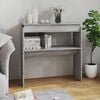 vidaXL Konsolip&ouml;yt&auml; harmaa Sonoma 80x30x80 cm tekninen puu