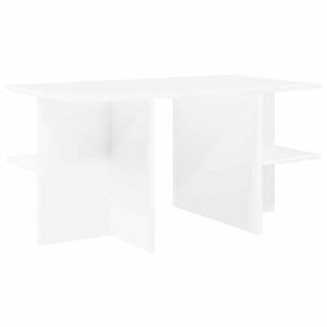 vidaXL Sohvap&ouml;yt&auml; valkoinen 87 x 50 x 45 cm K&auml;sitelty puu